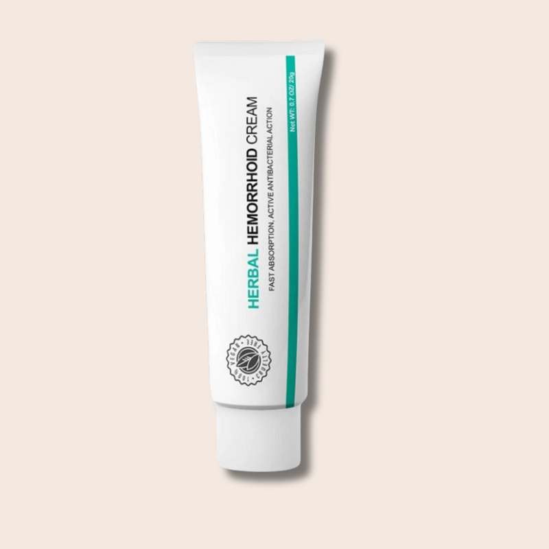 Crema para hemorroides a base de hierbas