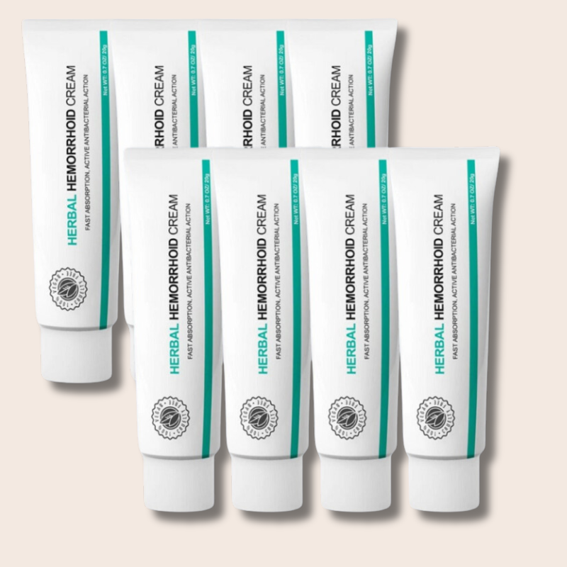 Crema para hemorroides a base de hierbas